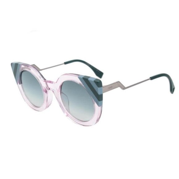 Fendi Waves FF0240/S 35J PINK Sunglasses - Picture 1 of 5